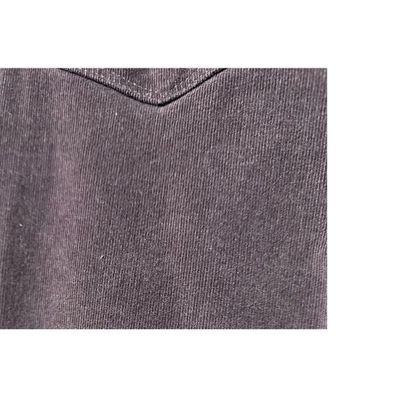 Lucky‎ Brand Ava Skinny Maroon/Plum Micro Corduroy Pants Size 33/16 - Picture 4 of 7